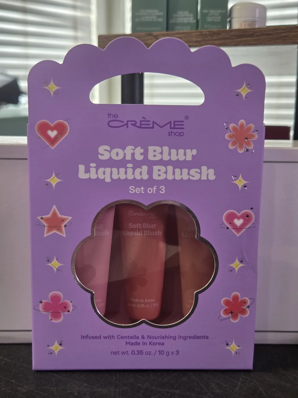 Creme Shop Soft Blur Liquid To Powder Blush Set of 3 Shades